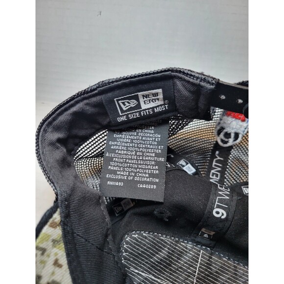 Dallas Cowboys New‎ Era Salute To Service Black Men's Mesh Snapback Hat Trucker - Picture 6 of 7